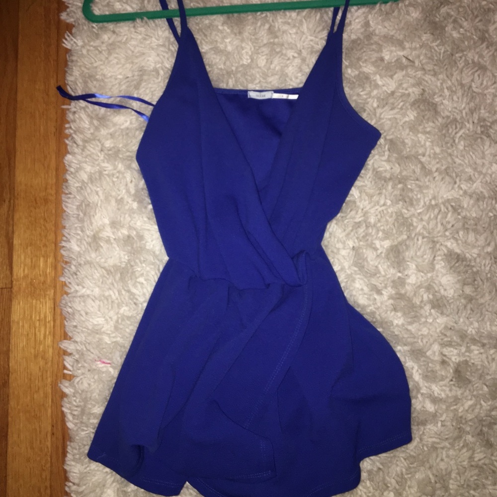 Cute Blue Romper